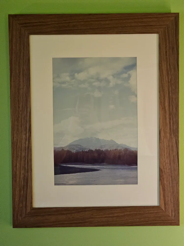 Large Framed Photograph of Mountain from Squamish thumbnail