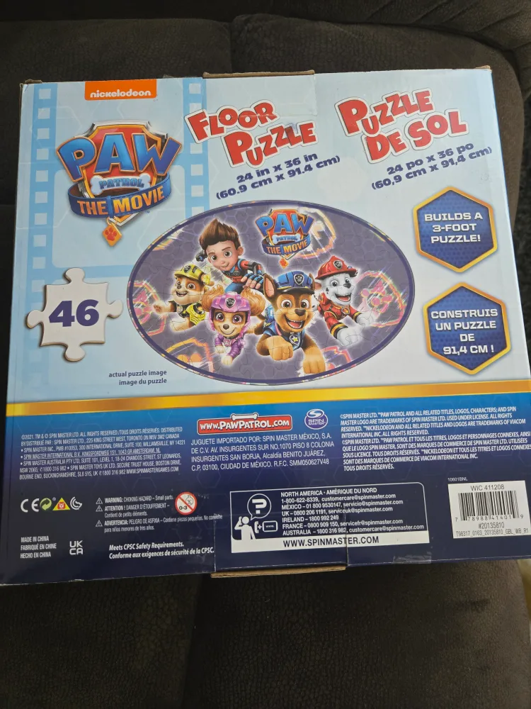 Paw Patrol: The Movie Floor Puzzle image indicator(2)