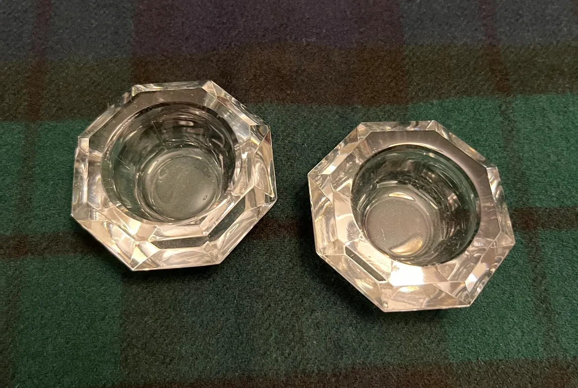 Crystal Salt and Pepper Holders image indicator(2)