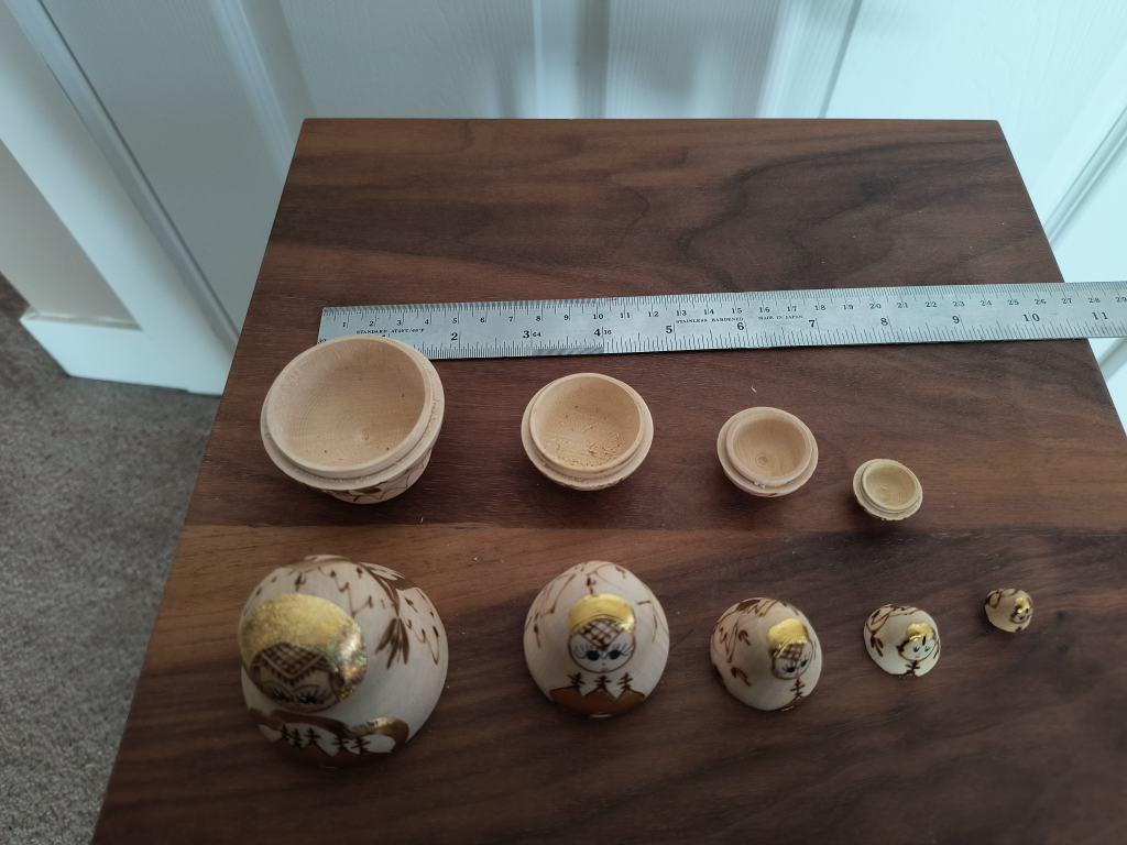 Set of Russian Nesting Dolls - photo 2
