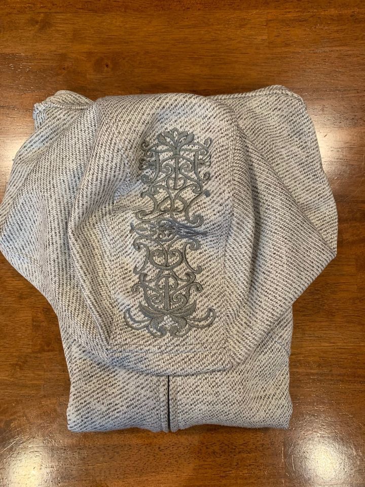 Mondetta Women's Grey Zip Up Hoodie Size L - photo 3