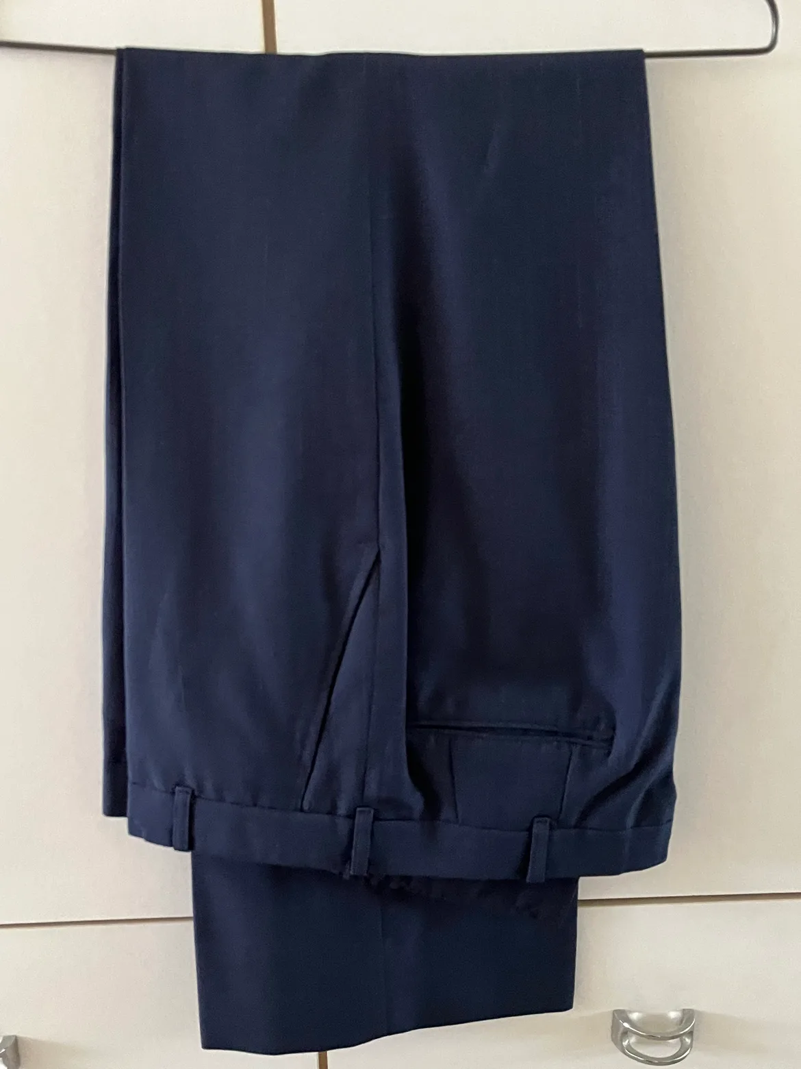 New Navy Blue Double Breasted Suit image indicator(2)