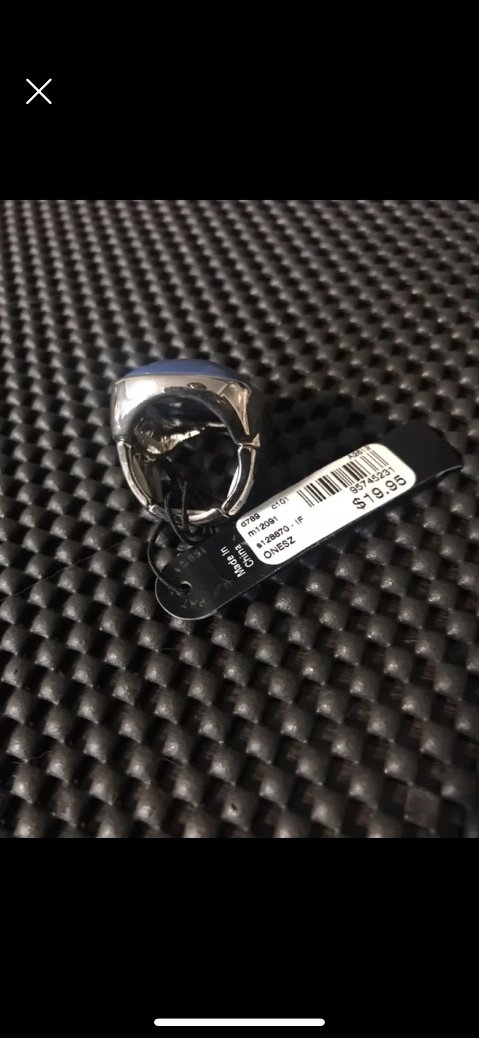 Mens big Blue Ring image indicator(3)