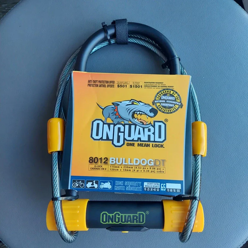 OnGuard 8012 Bulldog DT U-Lock thumbnail