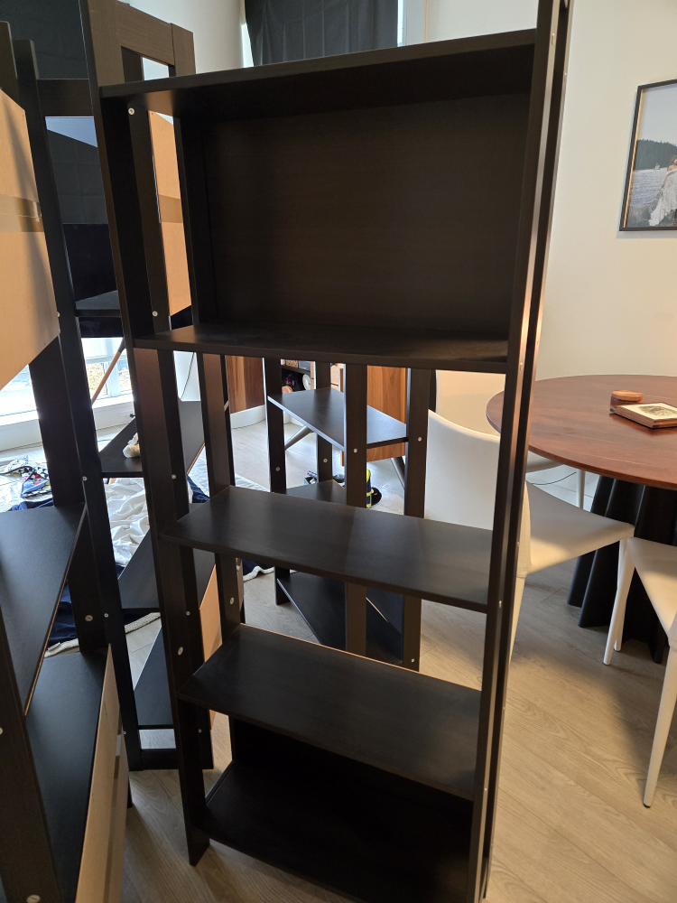 Black Bookshelf