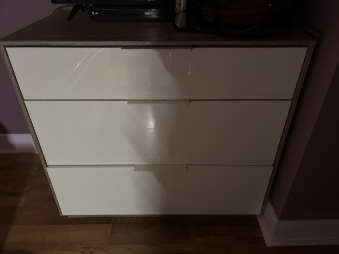 Bedroom Set: Nightstand & Three Drawers