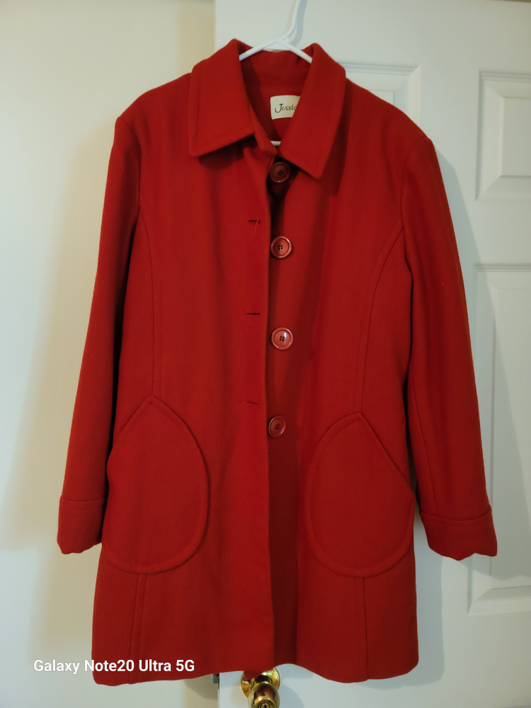 Red Jessica Coat