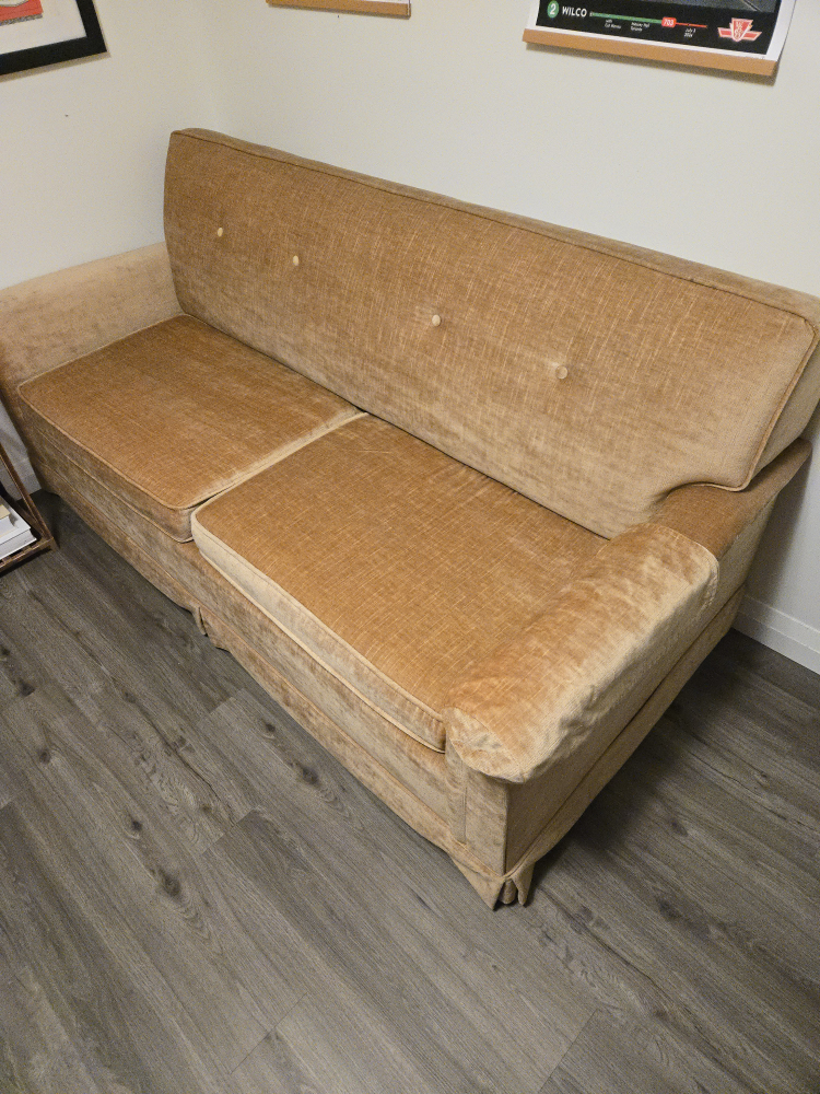 Vintage Pull-Out Sofa  #freecycle