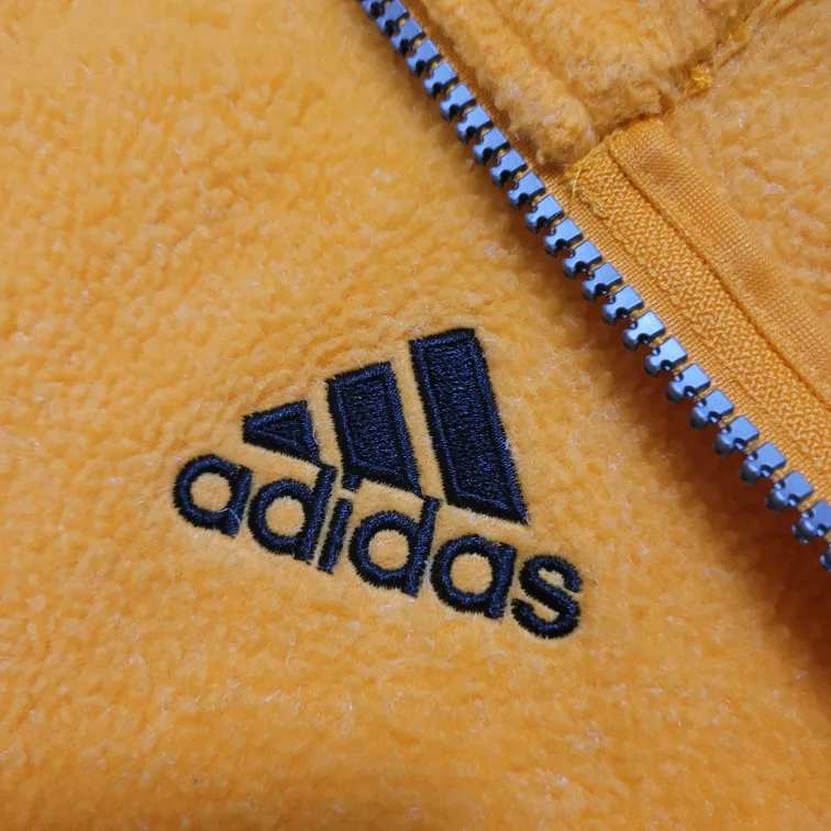 Gosha Rubchinsky X adidas 1/4 zip fleece Yellow Medium image indicator(5)