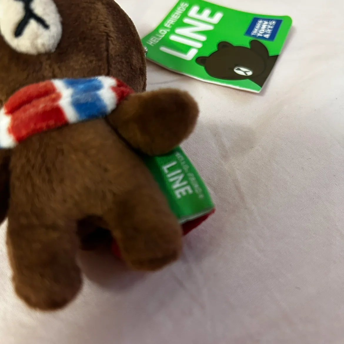 LINE Friends Brown Bear Keychain (NEW) image indicator(2)