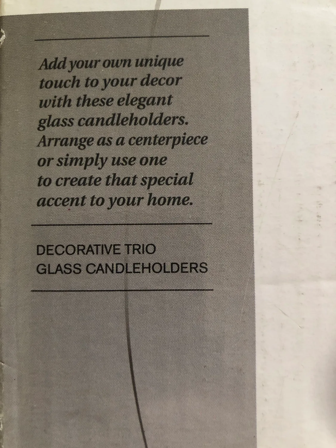Capri Glass Candle Holders image indicator(5)