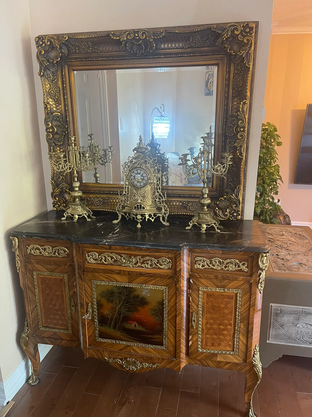 Antique French Style Console Table thumbnail