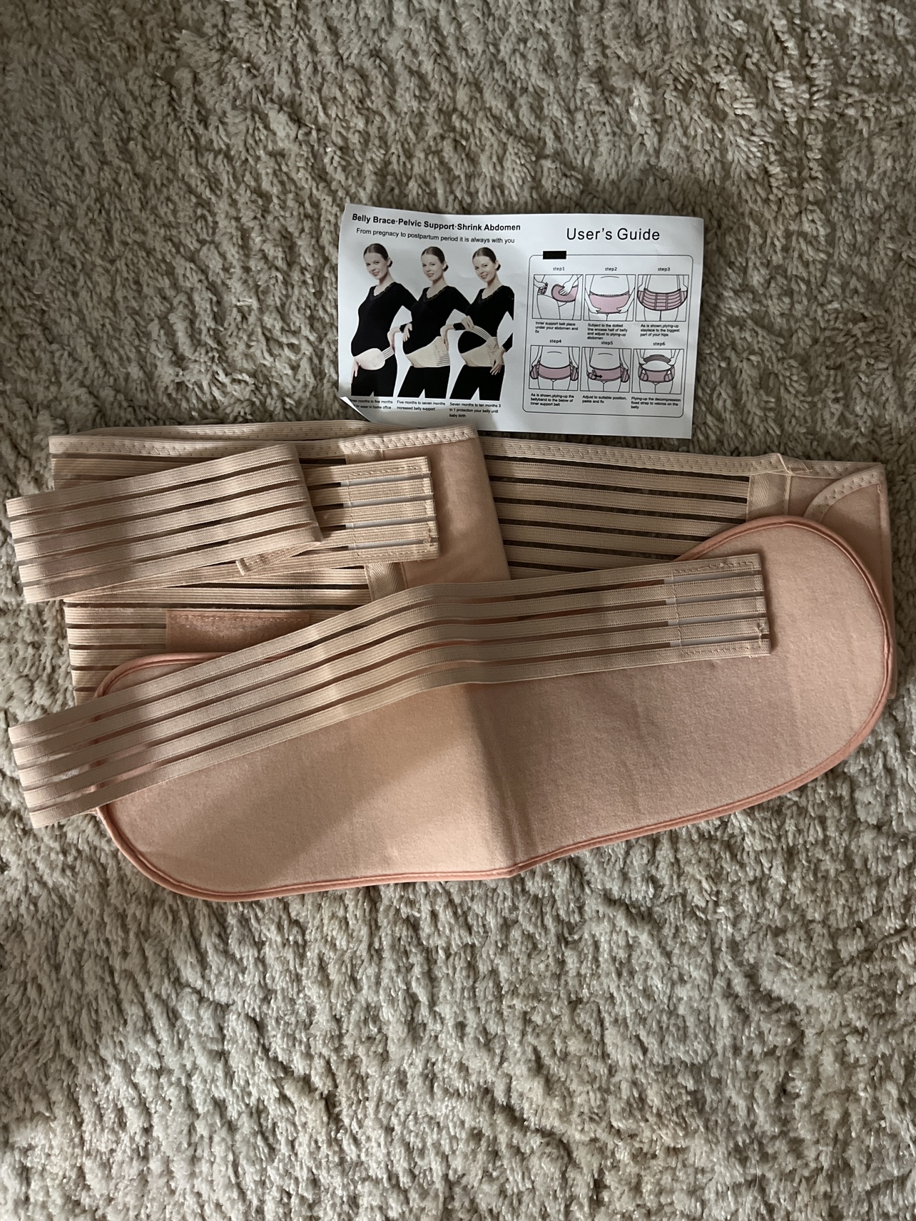 Belly Brace Pelvic Support Shrink Abdomen - photo 3