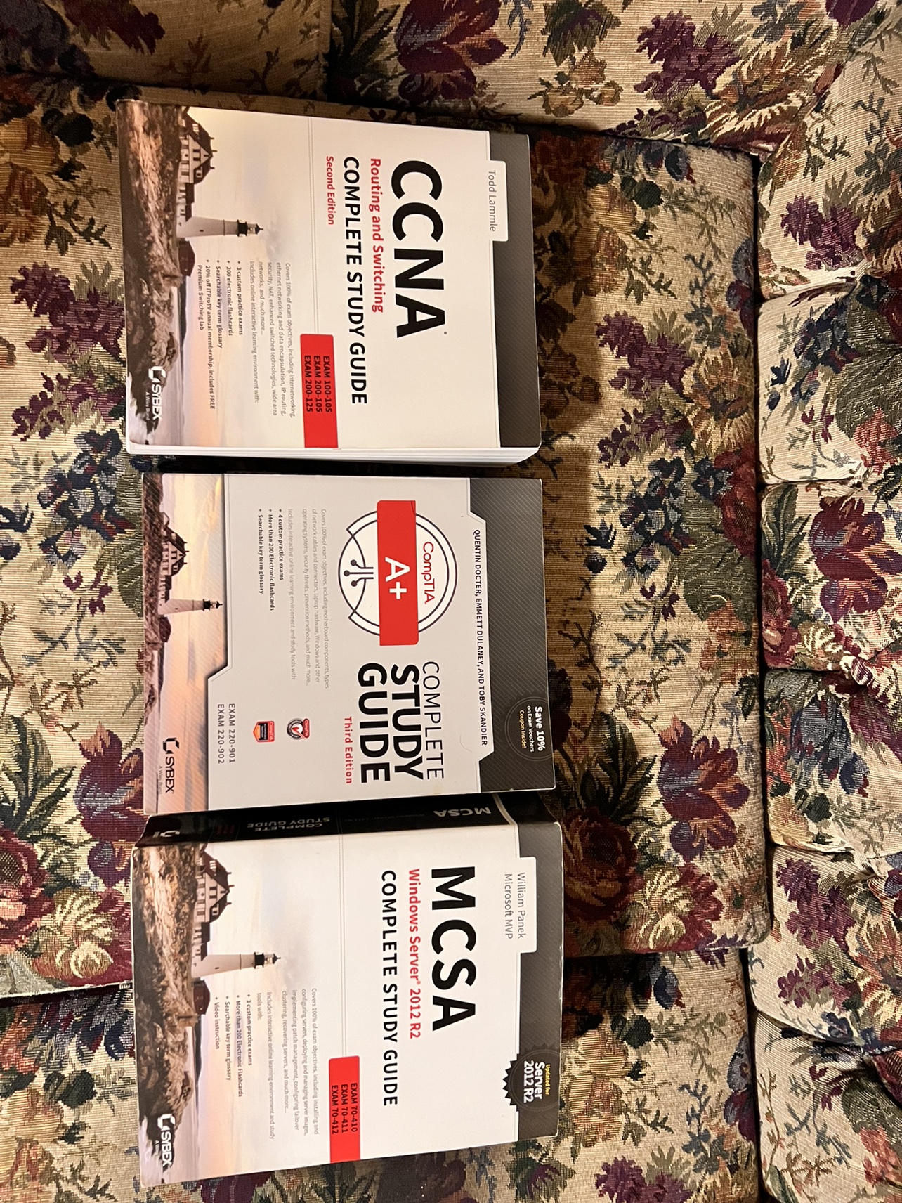 CCNA, CompTIA A+ and MCSA Study Guides