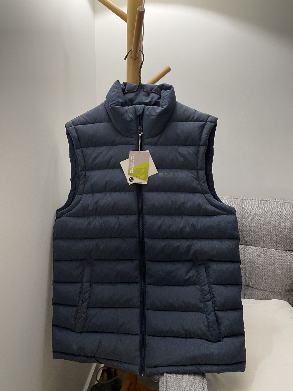 Mountain Warehouse Padded Gilet navy