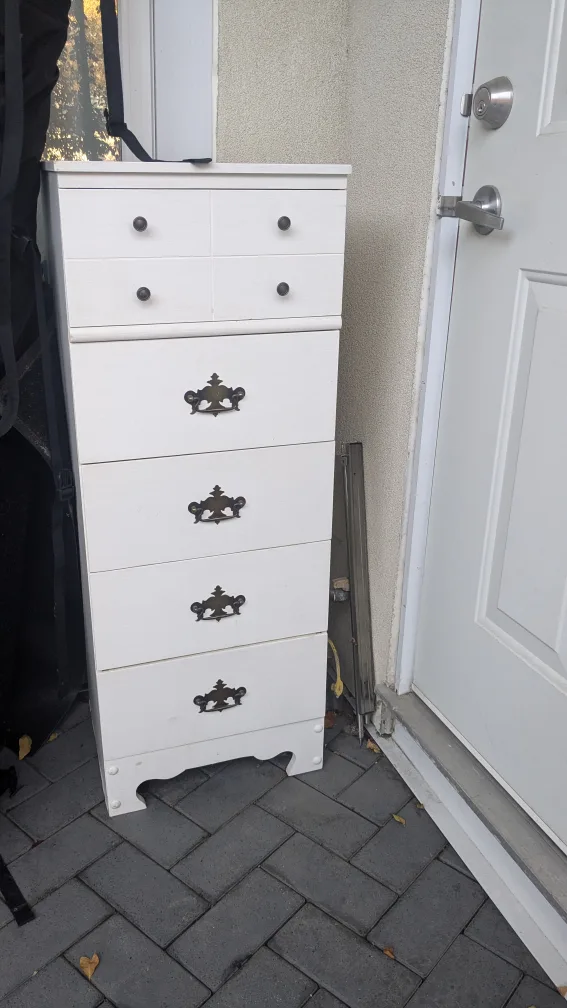 White Chest of Drawers
