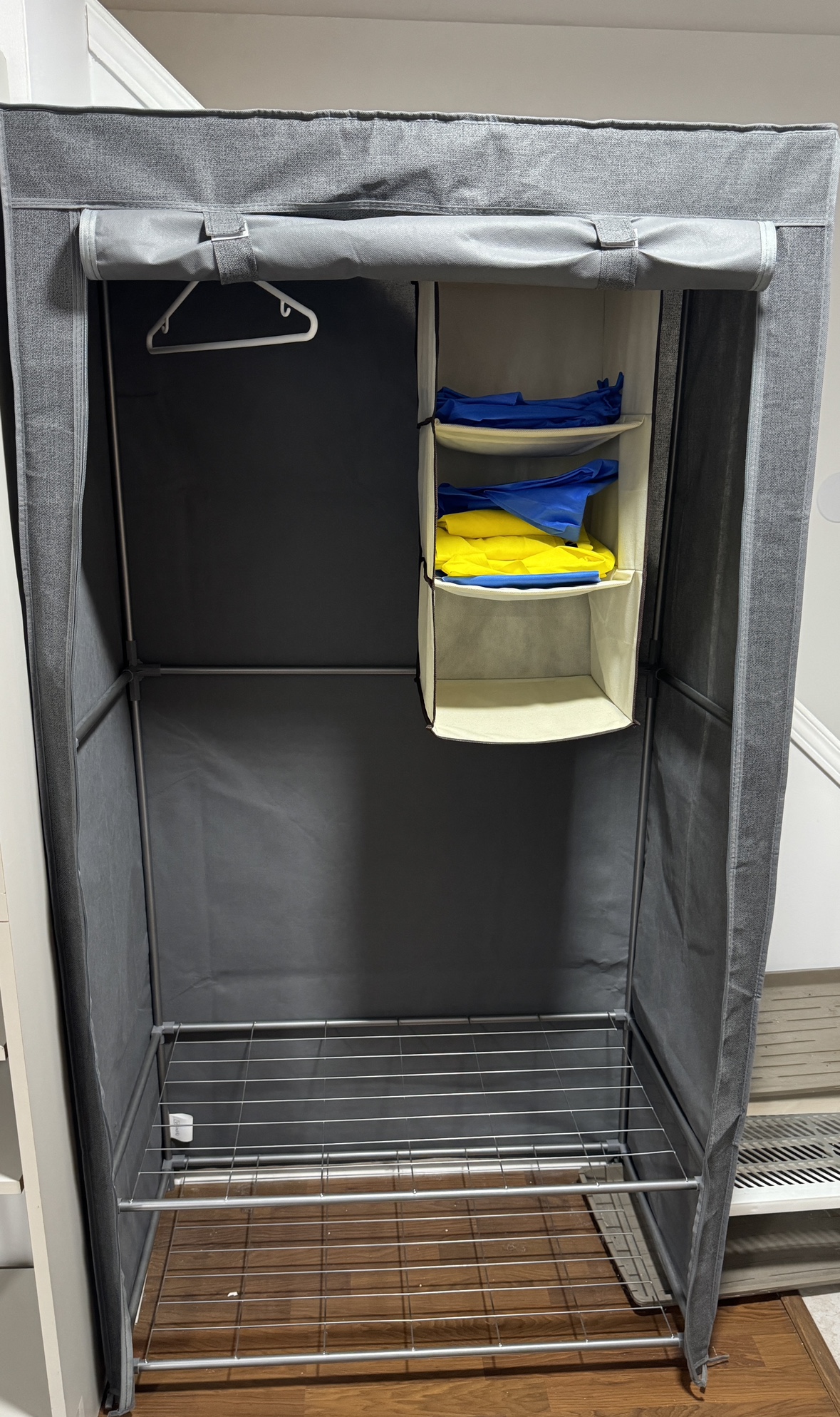 Grey Fabric Closet - photo 3