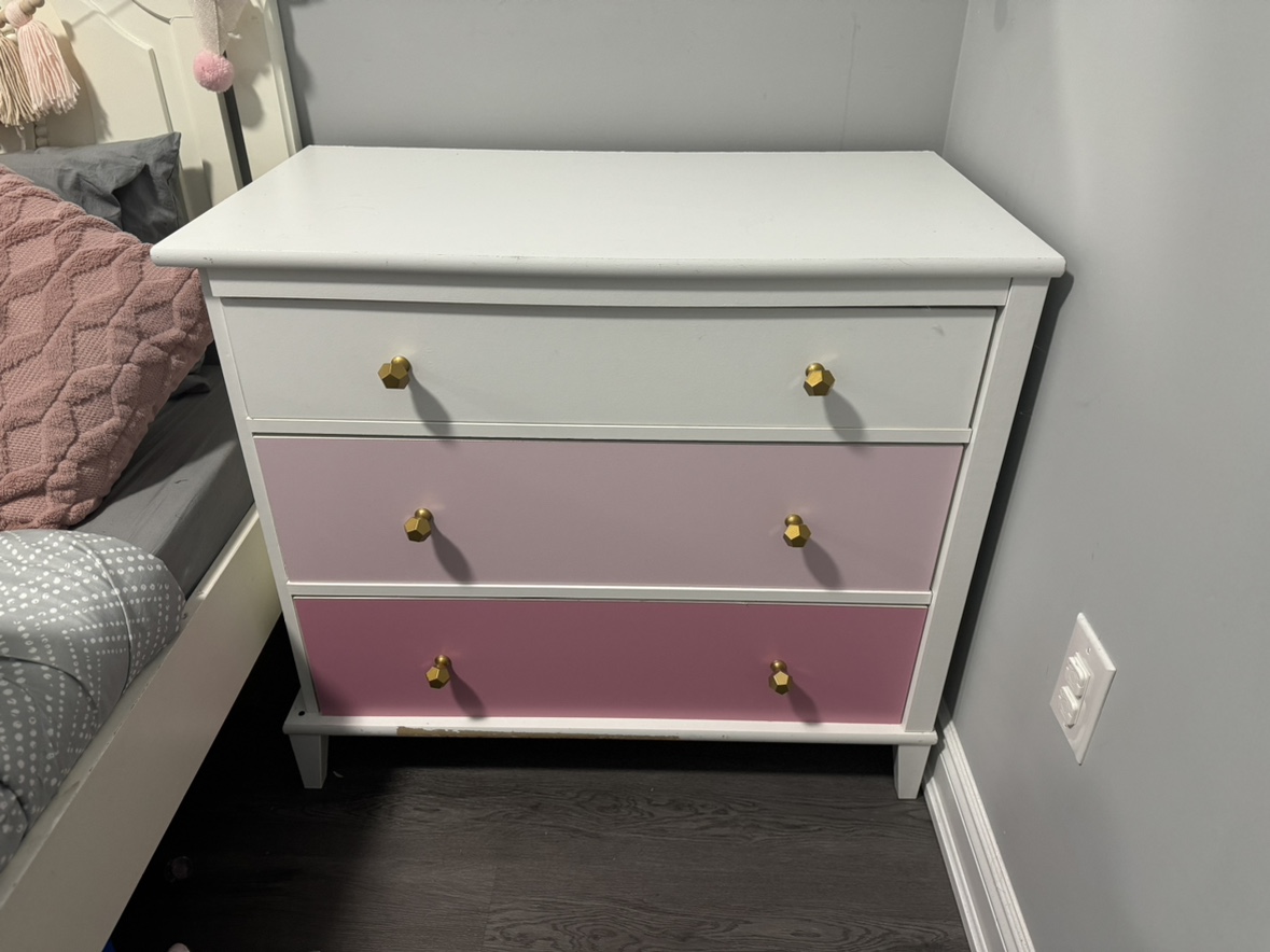 White Bed Frame with Matching Dresser and Nightstand - photo 5