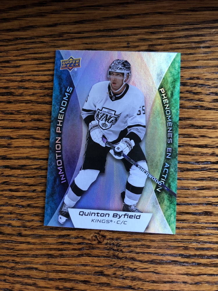 2024-25 Upper Deck Tim Hortons Quinton Byfield Rookie Card