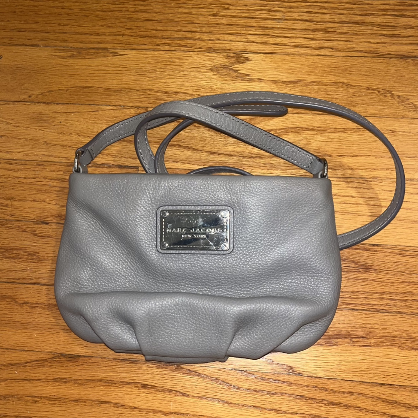 Marc Jacobs Grey Crossbody Bag