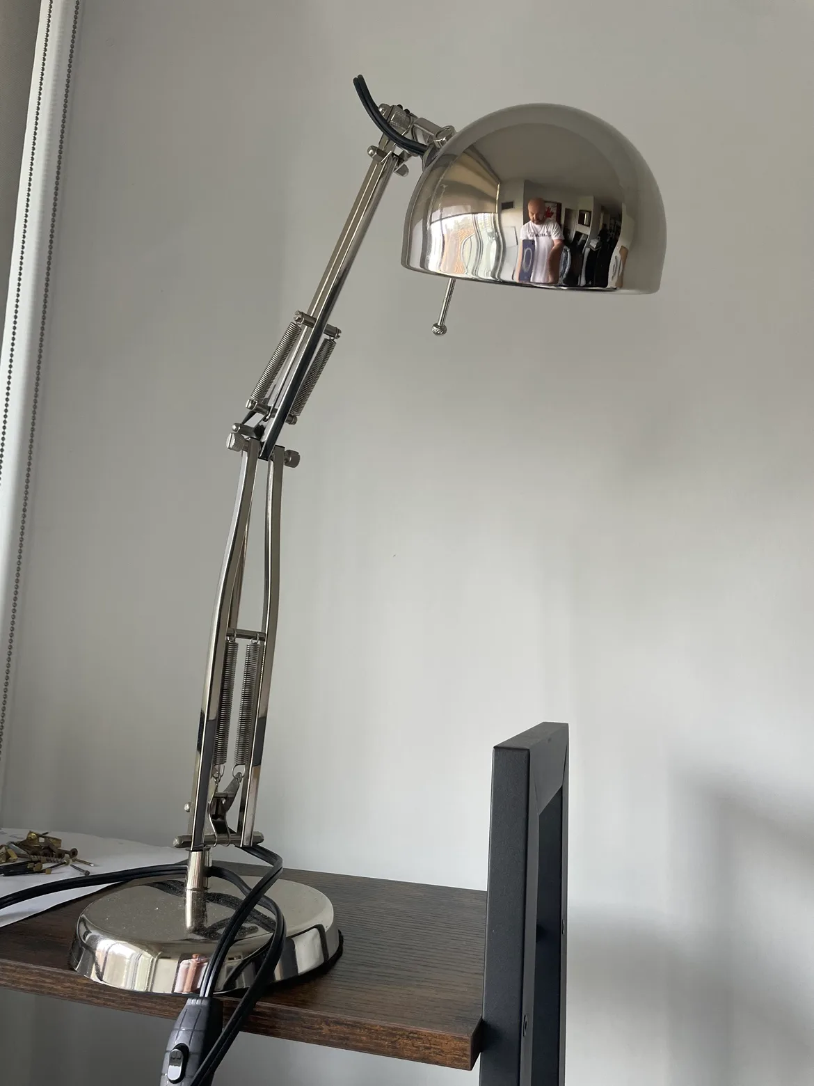 Silver Desk Lamp - IKEA brand thumbnail