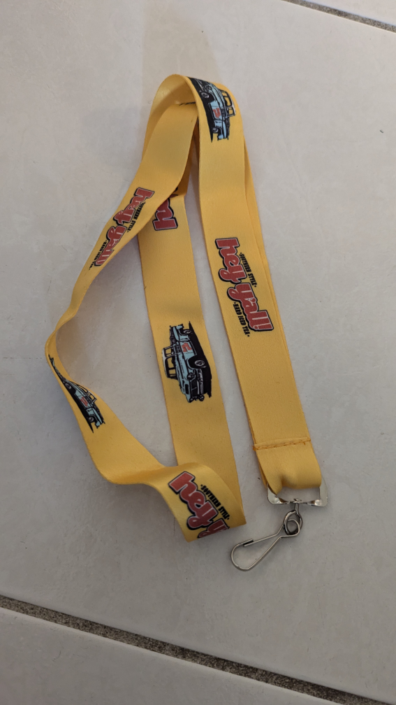Branded Lanyard #freecycle