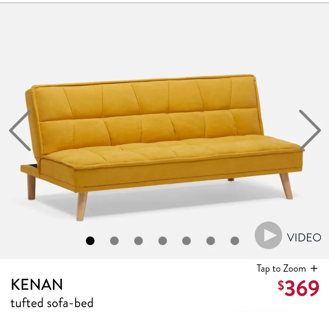 Structube-KENAN Tufted Sofa Bed image indicator(3)