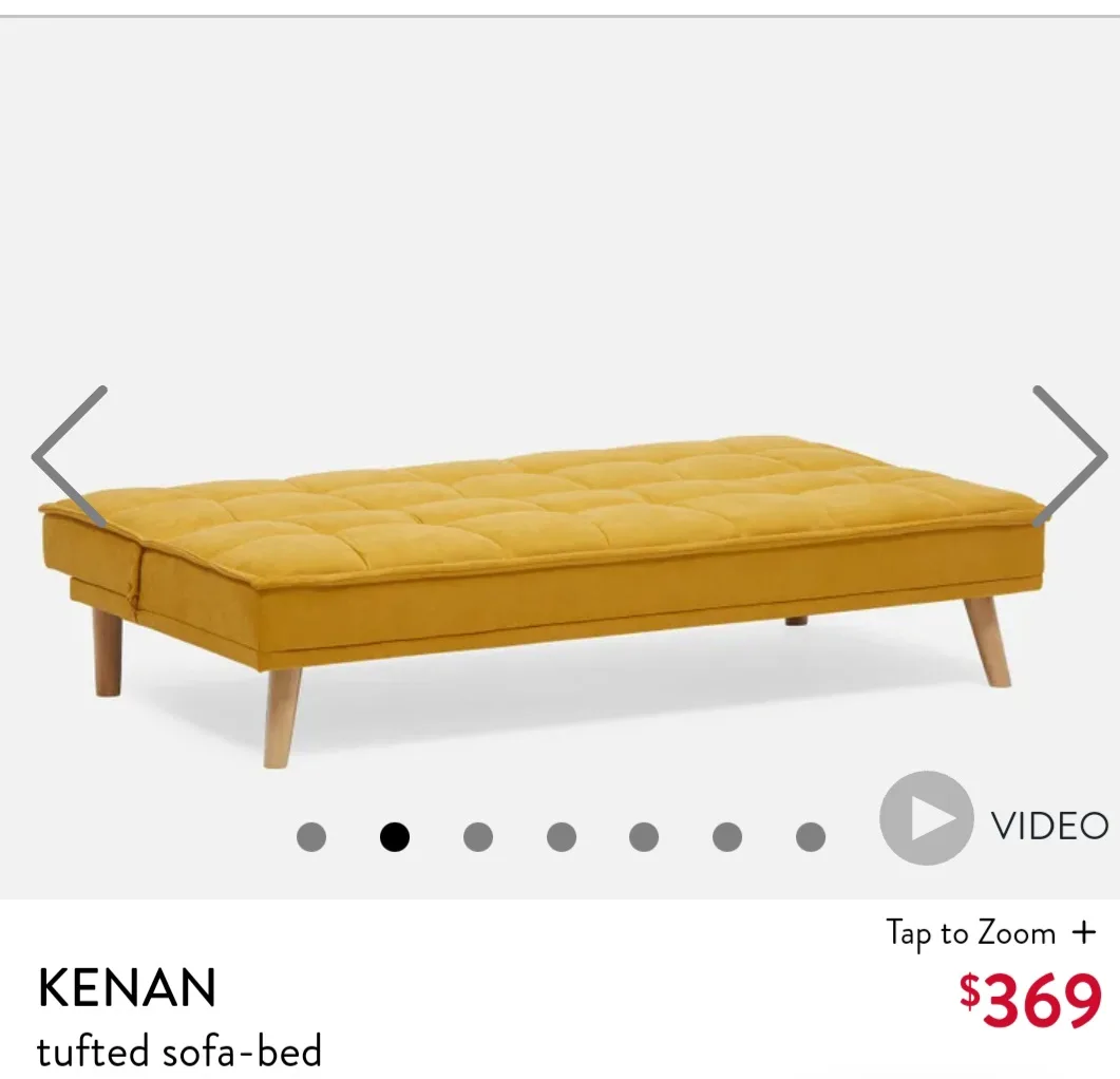 Structube-KENAN Tufted Sofa Bed image indicator(5)