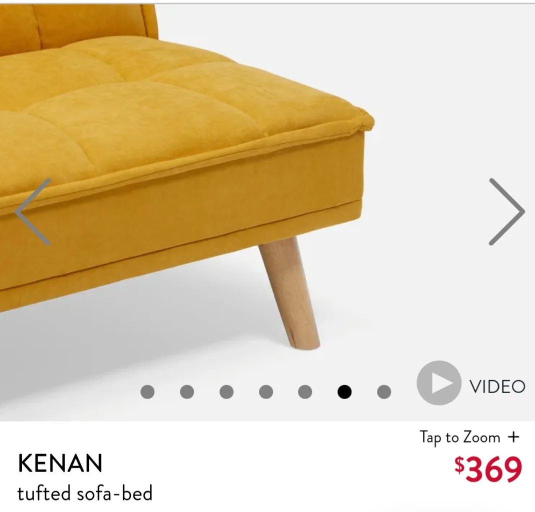 Structube-KENAN Tufted Sofa Bed image indicator(7)