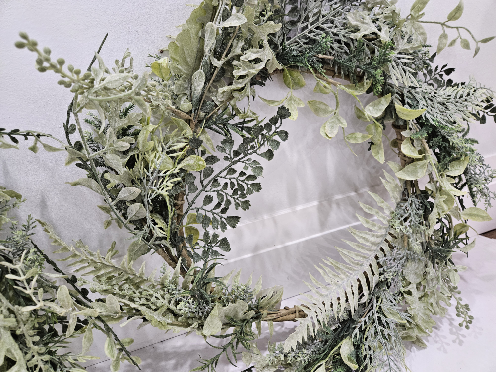 Two Greenery Wreaths - photo 3