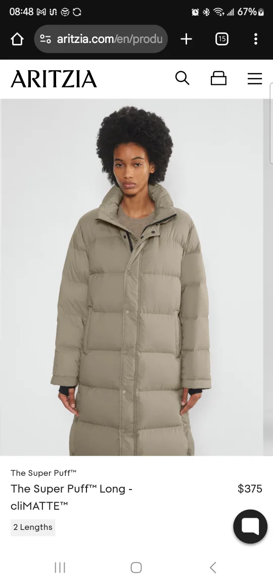 Aritzia The Super Puff Long - Size M image indicator(6)