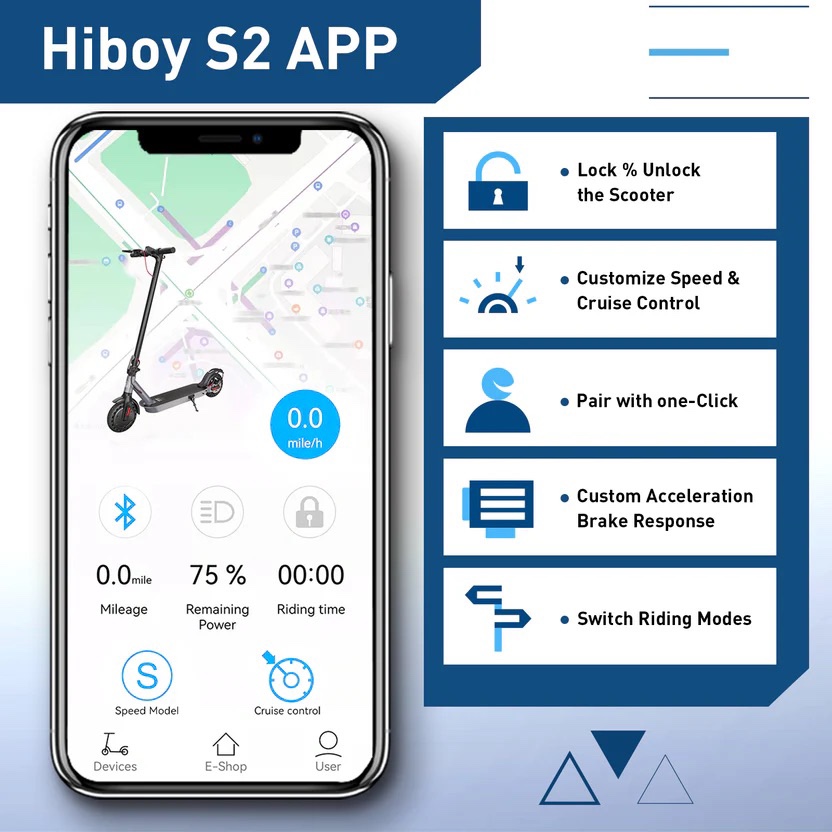 Hiboy S2 Electric Scooter - photo 4
