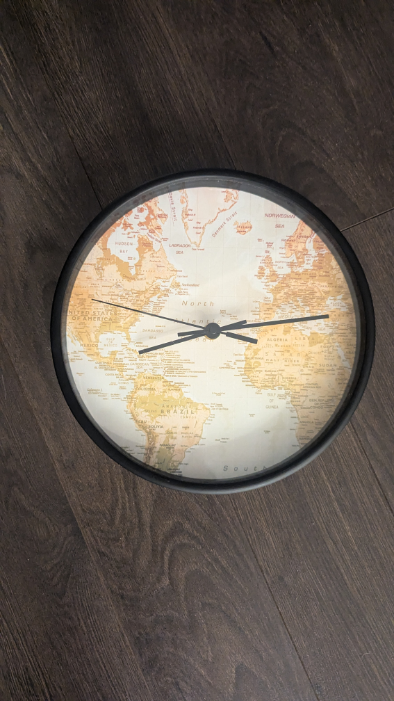 World Map Clock