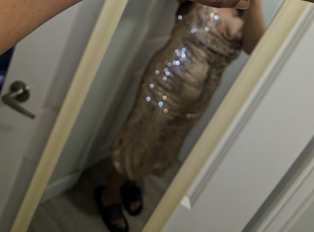Gold Sequin Dress -Prom/party/night out - photo 2
