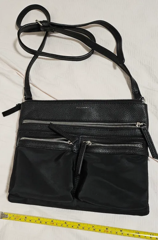 Tahari Black Crossbody Bag image indicator(2)
