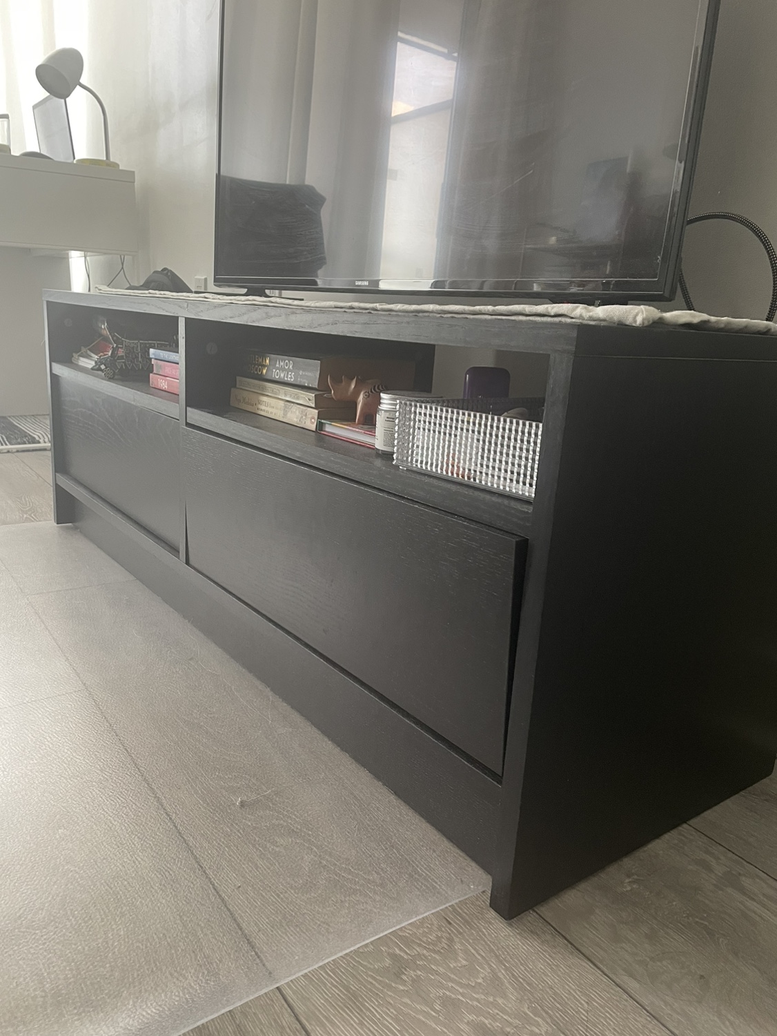 Black TV Stand