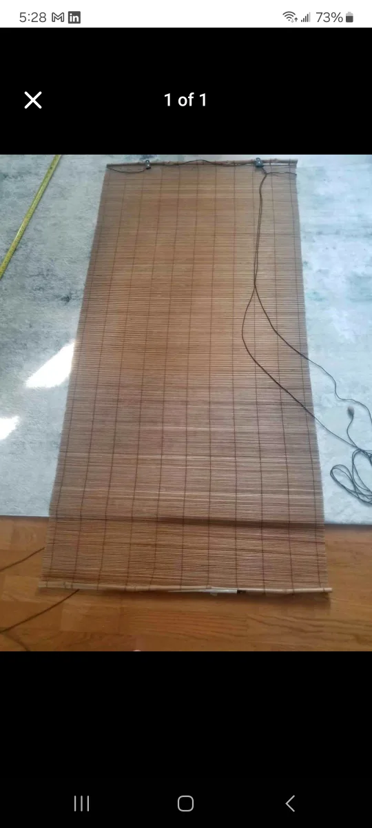 1 - 32"x66" bamboo tiki blind thumbnail