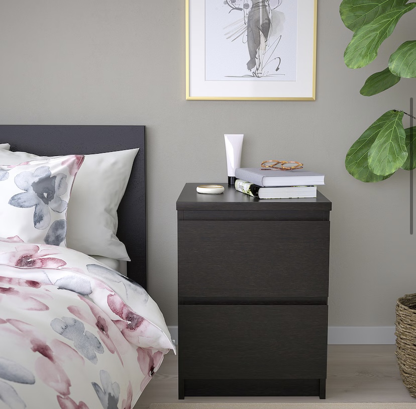IKEA MALM Single Bed Frame with Storage Drawers - photo 3
