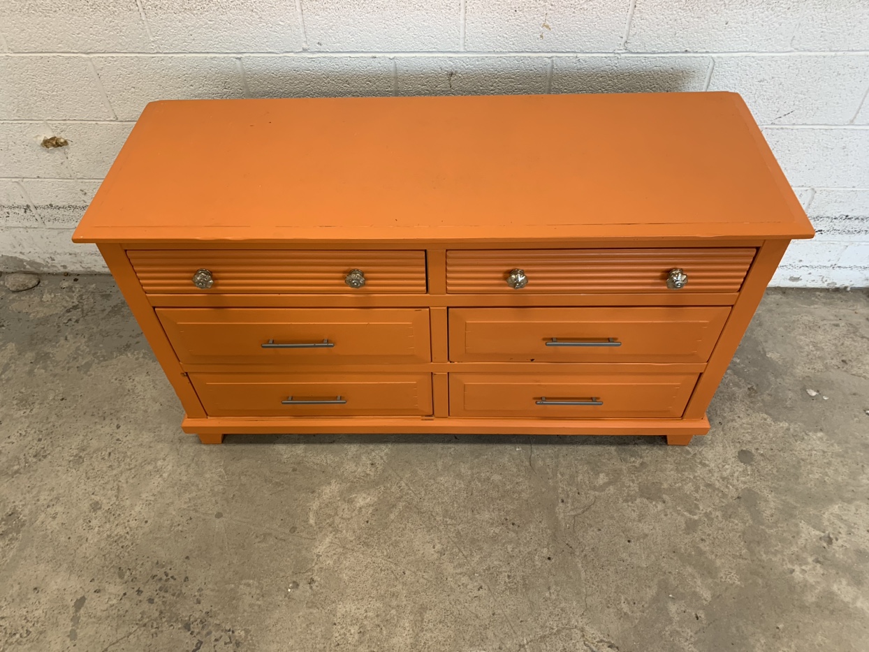 orange double 6 drawer dresser pier 1 imports - photo 2