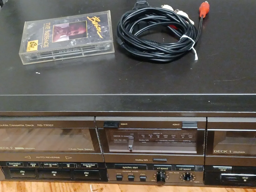 Technics RS-TR157 Stereo Double Cassette Deck thumbnail