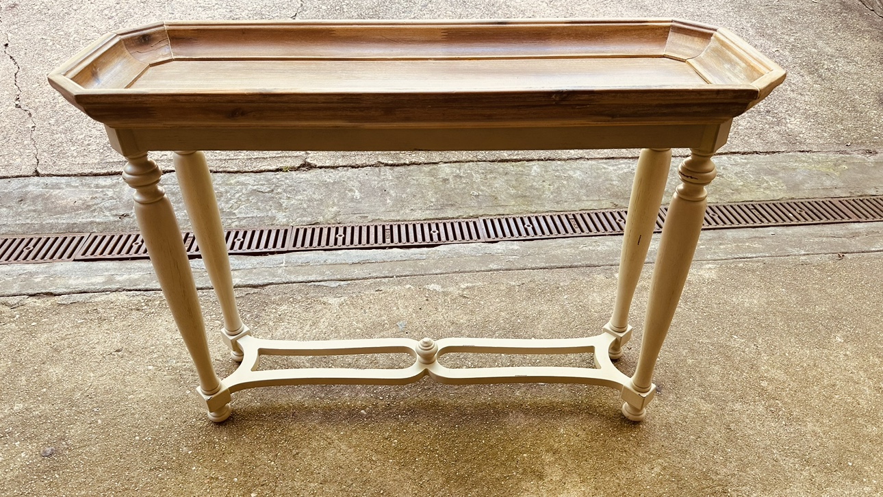 Wooden Console Table - photo 2