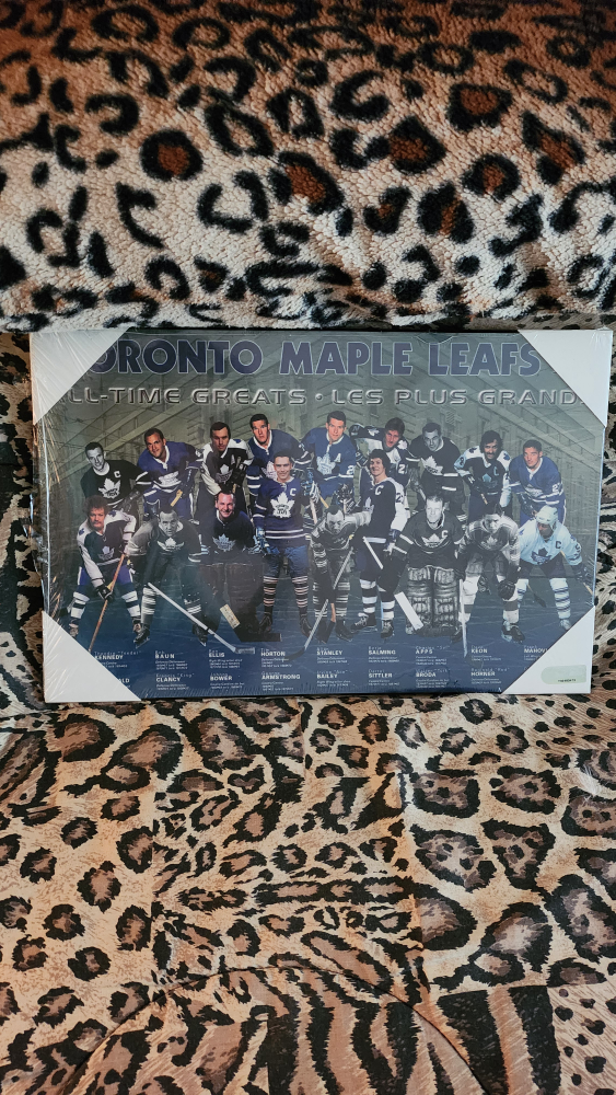 Toronto Maple Leafs NHL All Time Greats Wall Plaque