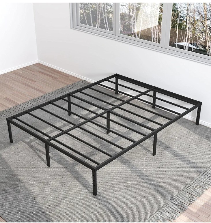 Metal Bed Frame - Queen Size
