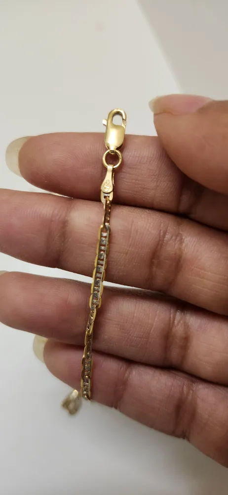 18 Karat genuine Gold Chain Jewelry never worn image indicator(3)
