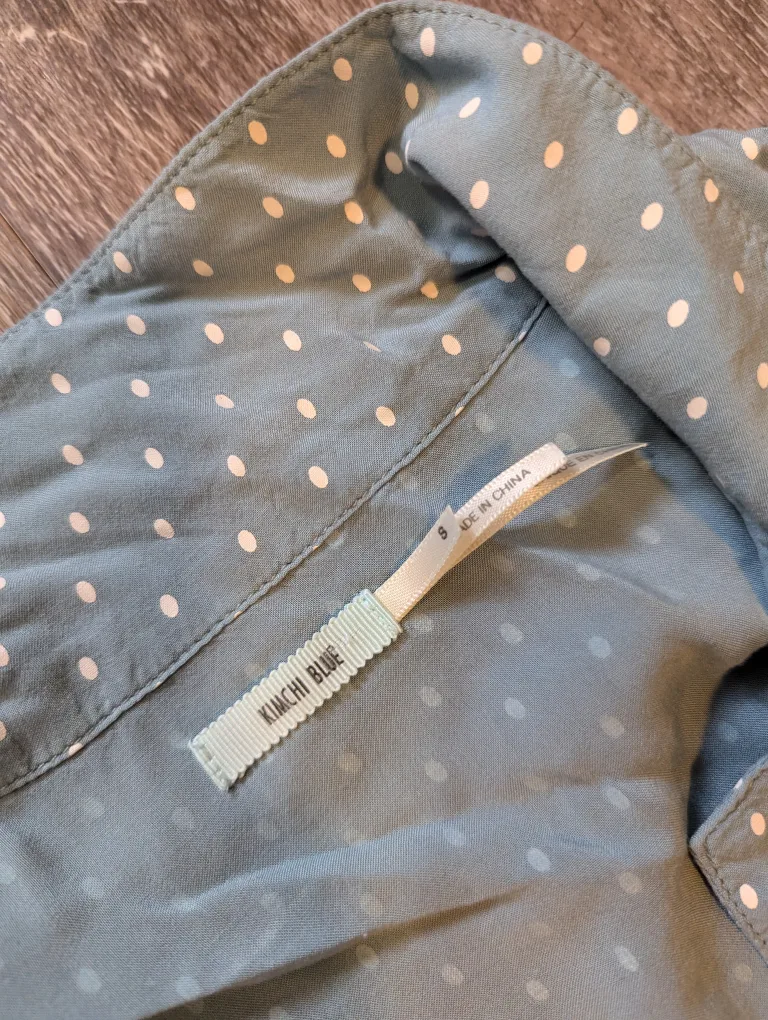 Urban Outfitters Kimchi Blue Polka Dot Dress image indicator(2)