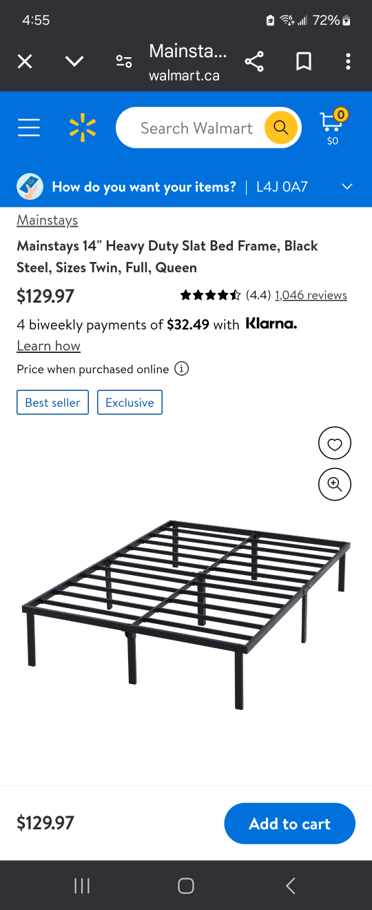 Queen Size Bed Frame and Mattress - photo 5