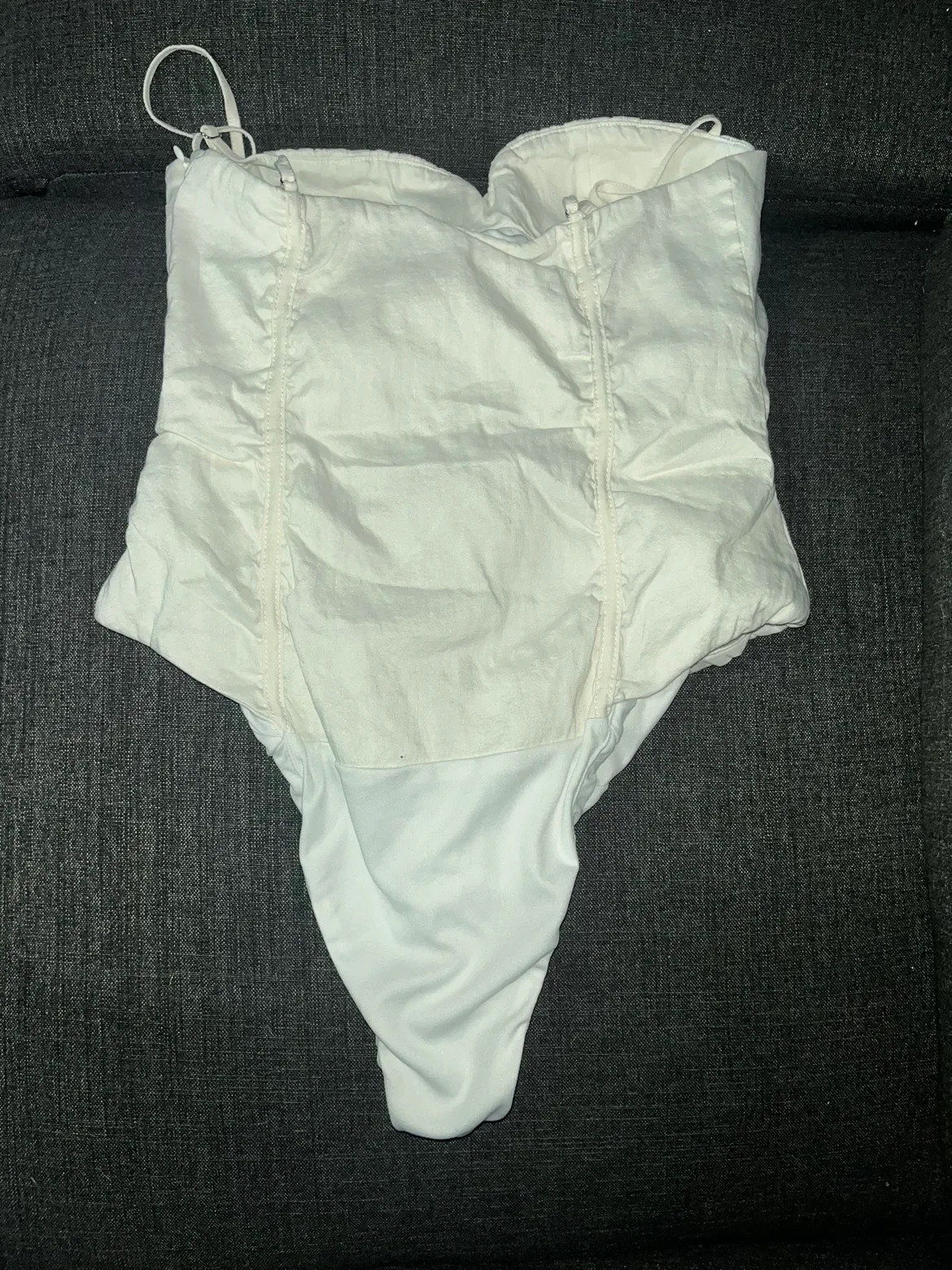 Zara White Bodysuit thumbnail