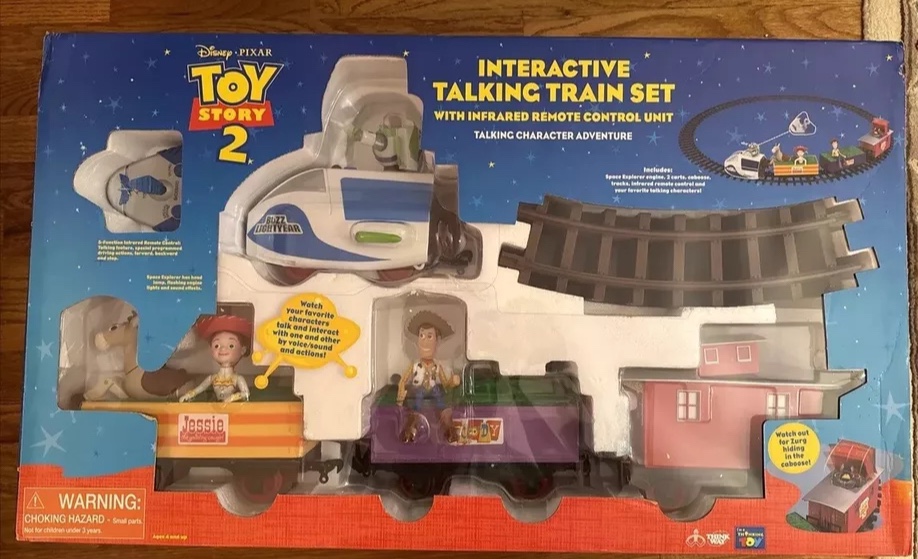 Toy Story 2 Interactive Talking Train Set | Karrot