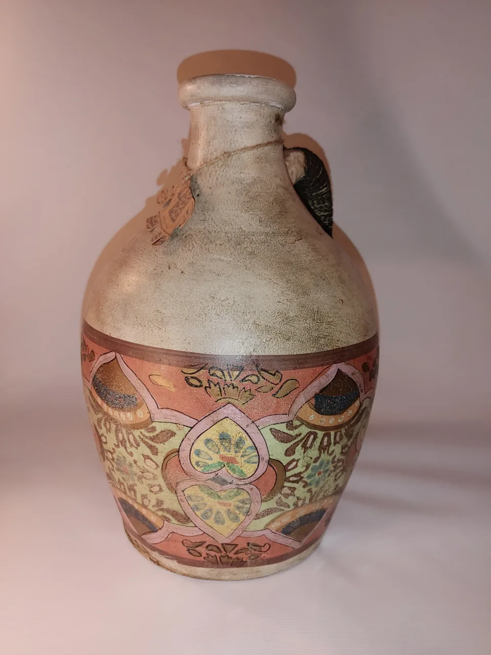 Bombay Large Hand Painted Ceramic Jug image indicator(2)