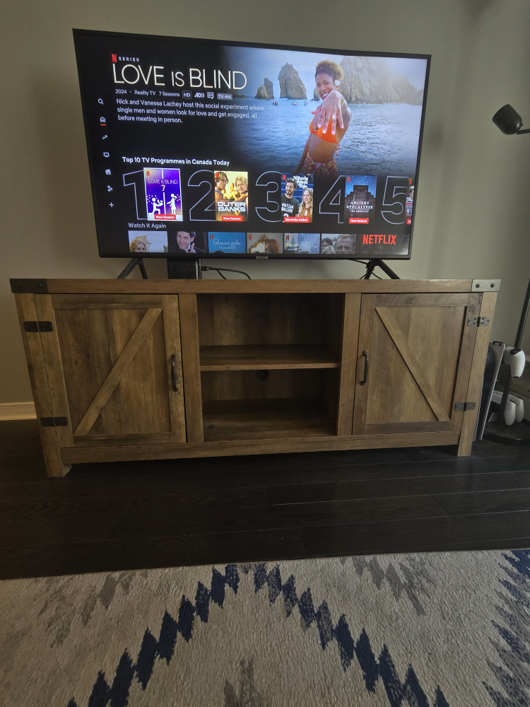52 "Rustic TV Stand